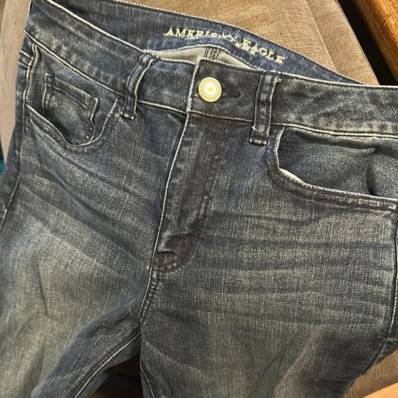 American Eagle Women's Blue Jeans - Picture 4 of 4